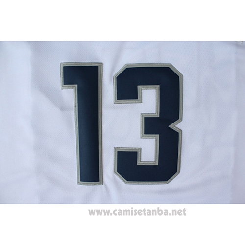 Camiseta USA 2008 Paul #13 Blanco